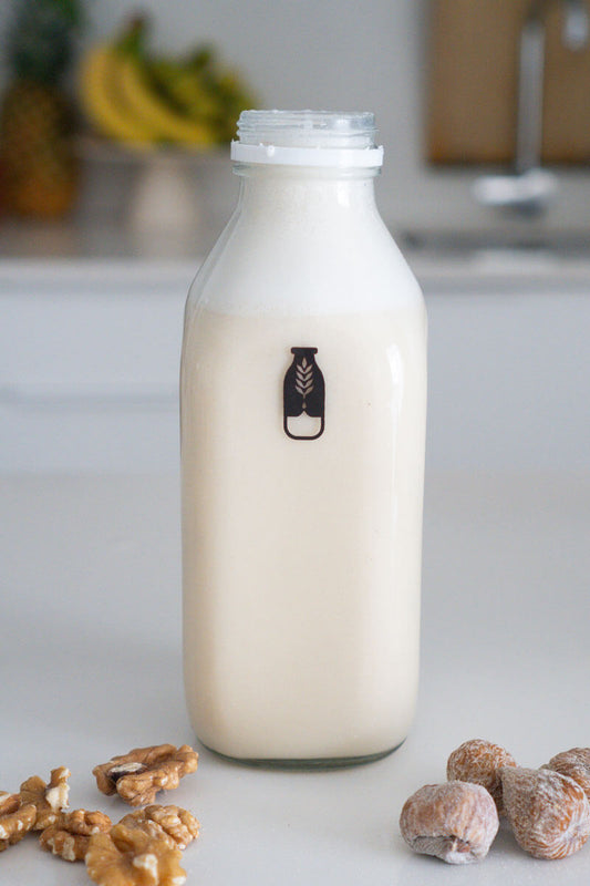 Walnuss-Feigen-Milch