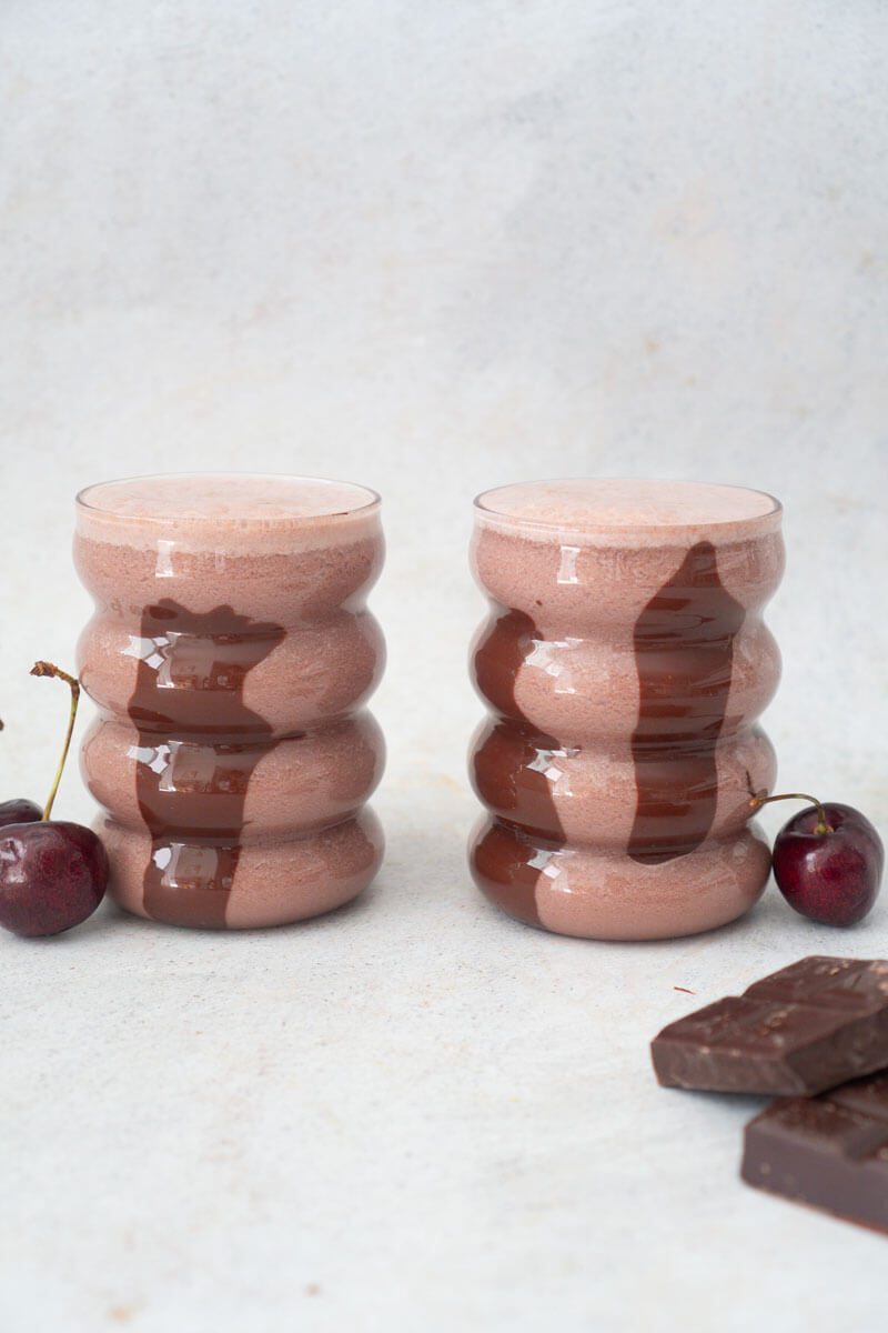 Lait chocolaté Forêt-Noire