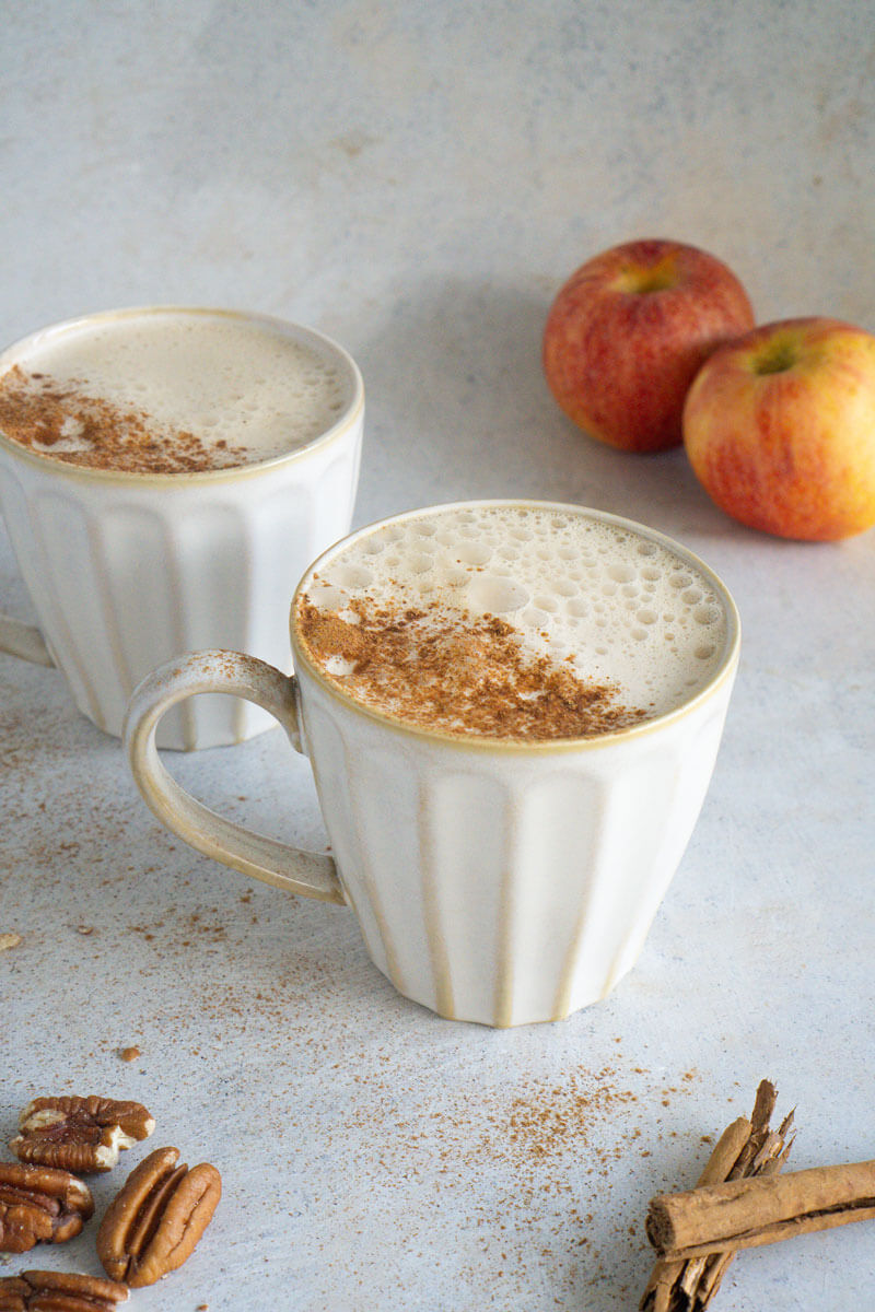 Lait de noix de pécan à la cannelle