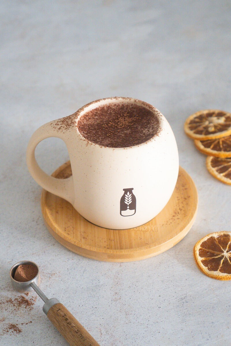 Orangen-Schokoladenmilch