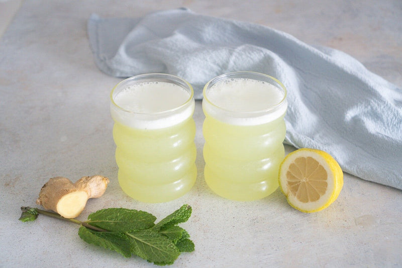 Limonade gingembre et menthe
