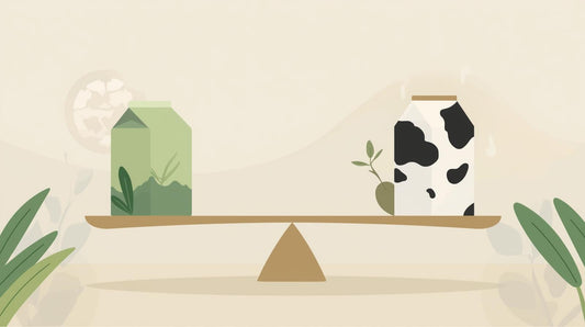 CO₂-avtryck: växtmjölk vs. komjölk