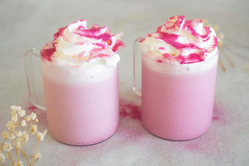 Lait de pitaya rose
