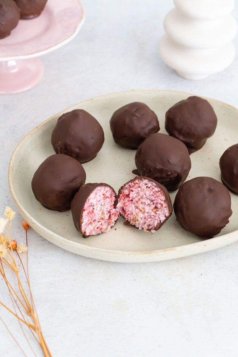 Bouchées d'amour à la fraise