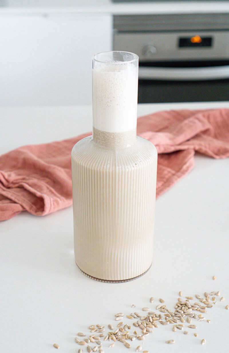 Lait de graines de tournesol